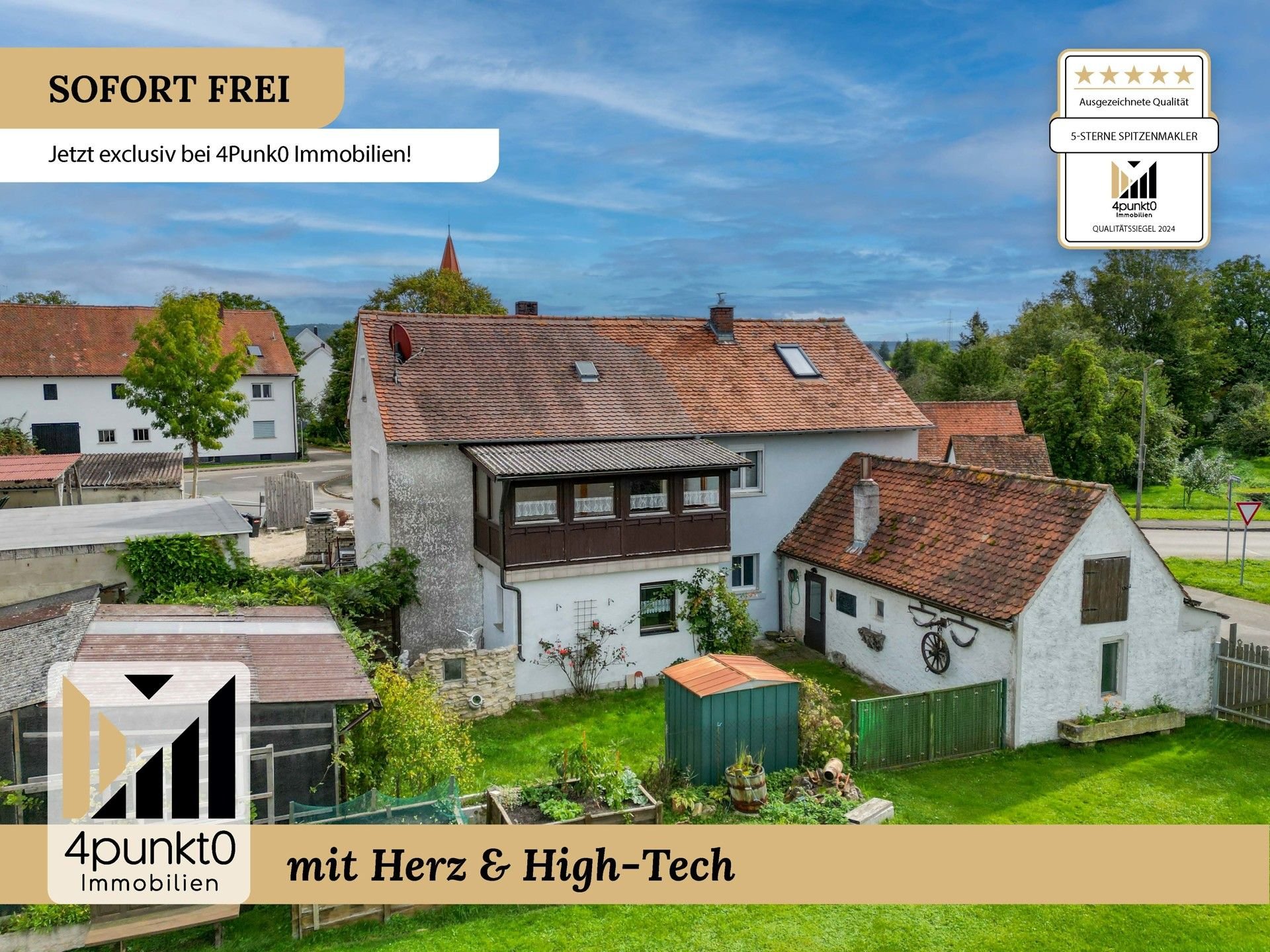 Doppelhaushälfte zum Kauf 209.000 € 4 Zimmer 107 m²<br/>Wohnfläche 320 m²<br/>Grundstück Holzingen Weißenburg in Bayern / Holzingen 91781