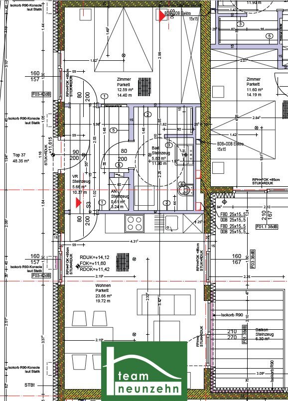 Wohnung zur Miete 439 € 2 Zimmer 48,3 m²<br/>Wohnfläche 3.<br/>Geschoss Friedhofgasse 17 Gries Graz 8020