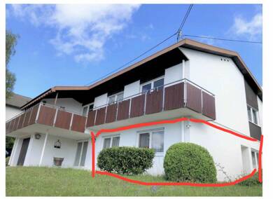 Wohnung zur Miete 900 € 3 Zimmer 70 m² Geschoss 1/2 Flözlinger Straße Zimmern Zimmern ob Rottweil 78658