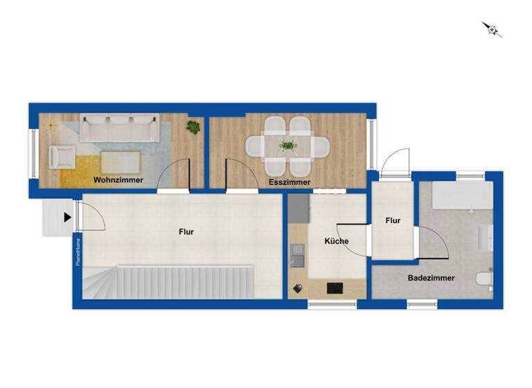 Doppelhaushälfte zum Kauf 269.000 € 4 Zimmer 94 m² 282 m² Grundstück Bergheim Duisburg 47228
