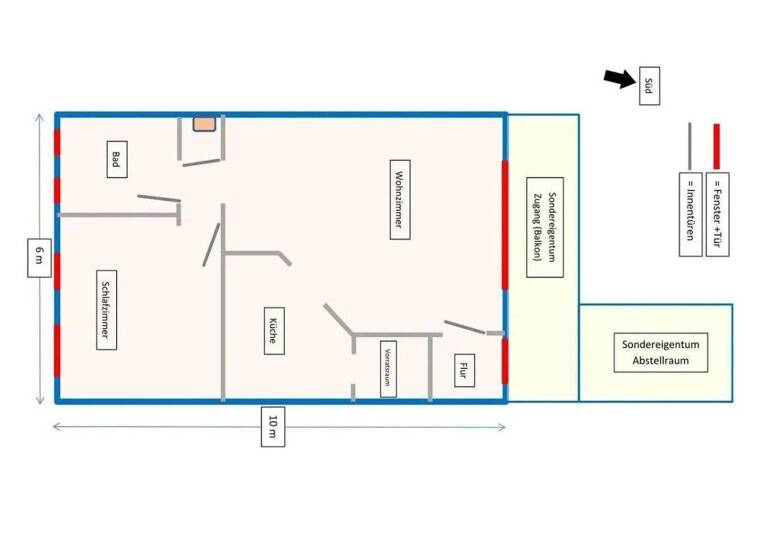 Wohnung zum Kauf provisionsfrei 153.500 € 2 Zimmer 52,7 m² 1. Geschoss Graf-Karl-Straße 1 Schlitz 36110
