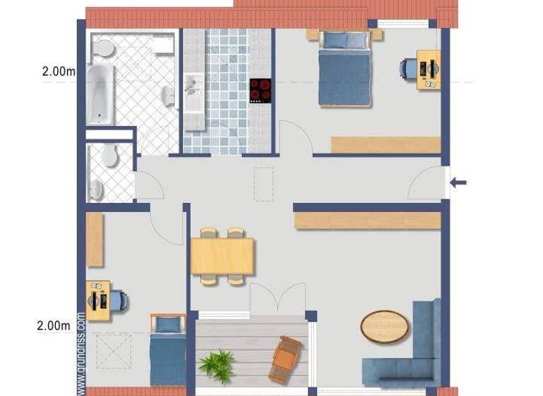 Wohnung zum Kauf provisionsfrei 292.000 € 3 Zimmer 75,6 m² Maichingen Sindelfingen 71069