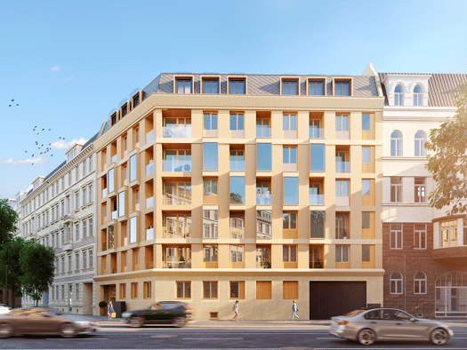 Wohnung zur Miete - Erstbezug 976 € 2 Zimmer 36 m² 1. Geschoss frei ab sofort Zentrum-Nordwest Mitte 04105