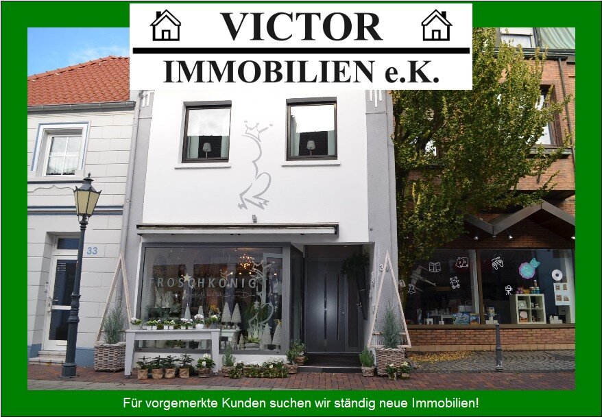 Wohn- und Geschäftshaus zum Kauf als Kapitalanlage geeignet 229.000 € 2 Zimmer 160 m²<br/>Fläche 113 m²<br/>Grundstück Rheinberg - Innenstadt / Alpsray / Winterswick / A Rheinberg 47495