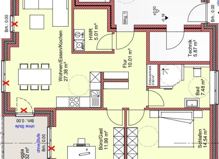 Wohnung zum Kauf provisionsfrei 282.000 € 3 Zimmer 81,9 m²<br/>Wohnfläche EG<br/>Geschoss 01.03.2026<br/>Verfügbarkeit Kirchstraße 49 Werlte Werlte 49757