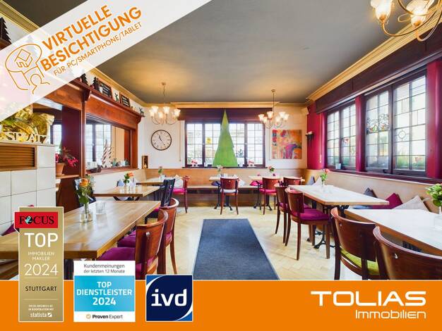 Restaurant zur Miete 1.950 € Feuerbach Stuttgart 70469