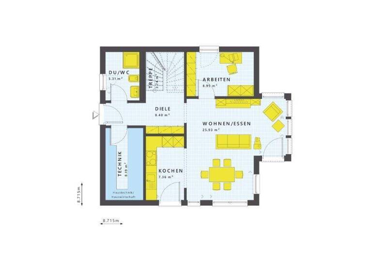 Einfamilienhaus zum Kauf - Erstbezug provisionsfrei 549.000 € 4,5 Zimmer 126 m² 350 m² Grundstück frei ab 01.05.2027 Waldangelloch Sinsheim 74889