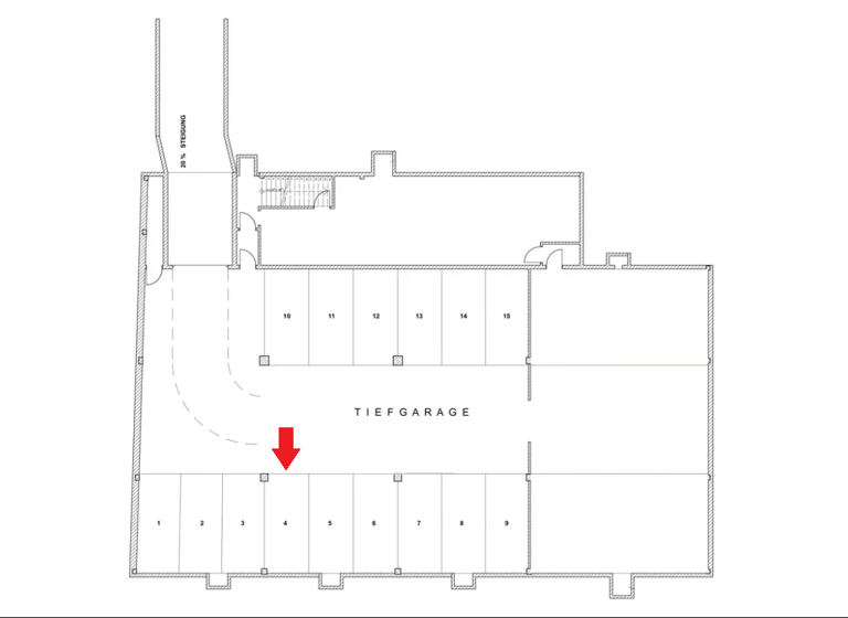 Stellplatz zur Miete provisionsfrei 90 € Kieler Straße 342/ Basselweg 2 Stellingen Hamburg 22525
