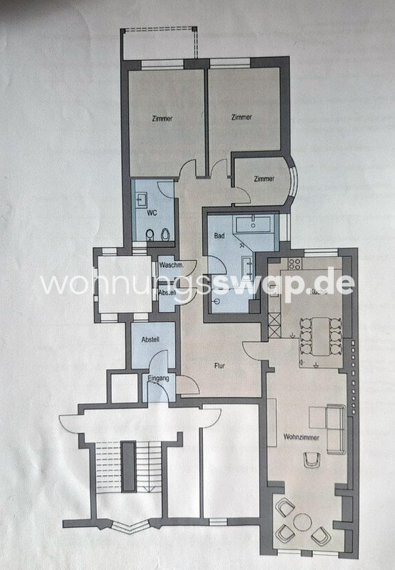 Studio zur Miete 1.460 € 3,5 Zimmer 135 m²<br/>Wohnfläche 1.<br/>Geschoss Ottensen 22763