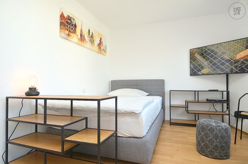 Wohnung zur Miete Wohnen auf Zeit 850 € 1 Zimmer 25,5 m²<br/>Wohnfläche 01.12.2024<br/>Verfügbarkeit Bärenschanze Nürnberg 90429