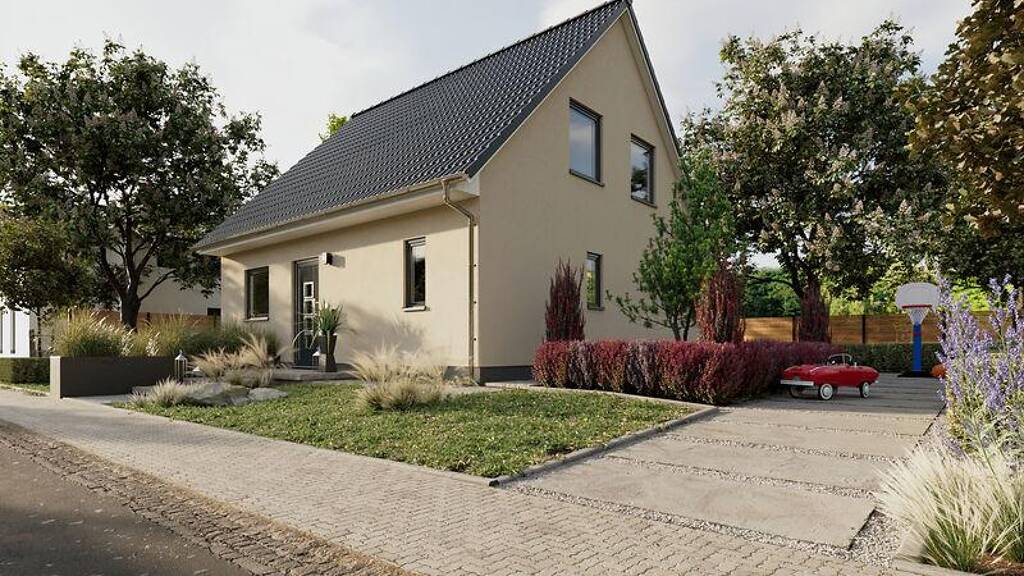 Einfamilienhaus zum Kauf - Erstbezug 338.920 € 4 Zimmer 121 m² 570 m² Grundstück Großobringen 99439