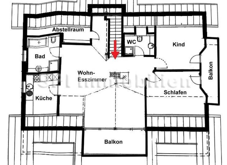 Wohnung zum Kauf 450.000 € 3 Zimmer 105 m²<br/>Wohnfläche Dachgeschoss<br/>Geschoss Möggingen Radolfzell am Bodensee 78315