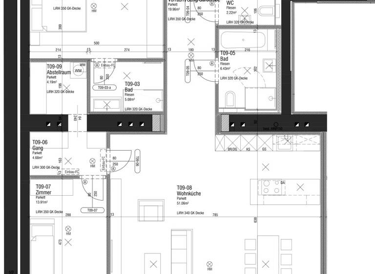 Wohnung zur Miete - Erstbezug 2.575 € 3 Zimmer 127,2 m² Wien 1010