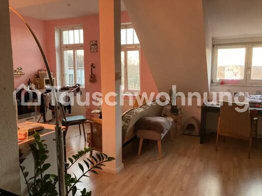 Wohnung zur Miete Tauschwohnung 400 € 2 Zimmer 55 m² 4. Geschoss Südvorstadt Leipzig 04275
