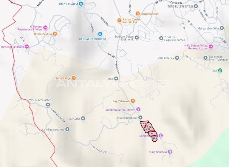 Land-/Forstwirtschaft zum Kauf 3.200.000 € 13.826,6 m² Grundstück Mugla 48400