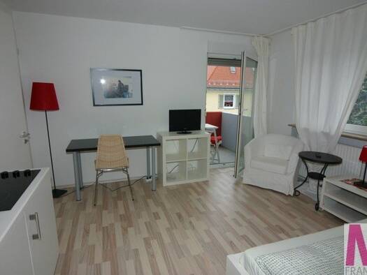 Studio zur Miete auf Zeit 590 € 1 Zimmer 24 m² frei ab 01.05.2026 Südstadt Fürth 90763
