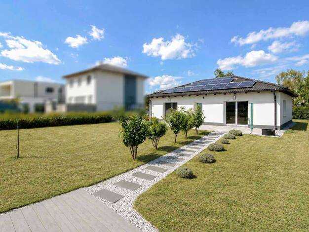 Bungalow zum Kauf 389.500 € 3 Zimmer 97 m² 673 m² Grundstück Matzendorf-Hölles 2751