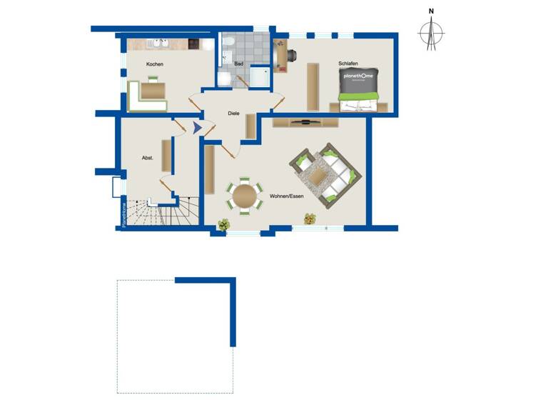 Einfamilienhaus zum Kauf 1.075.000 € 7 Zimmer 315 m² 740 m² Grundstück Blumenberg Köln 50765