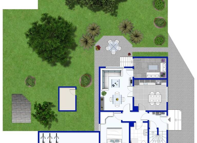 Mehrfamilienhaus zum Kauf 580.000 € 5 Zimmer 125 m² 543 m² Grundstück frei ab sofort Urberach Rödermark 63322