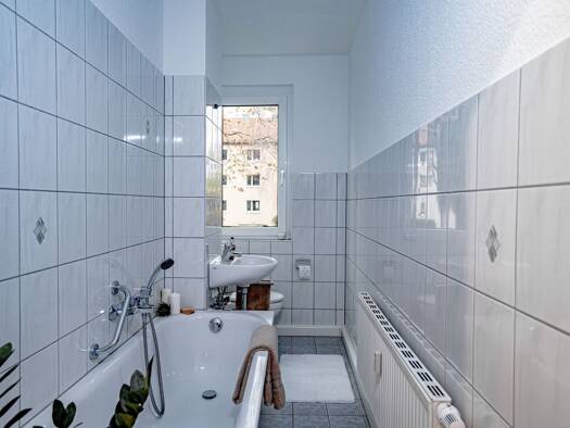 Wohnung zur Miete 373 € 3 Zimmer 62,2 m² 3. Geschoss frei ab sofort Karl-Liebknecht-Siedlung 58 Crimmitschau Crimmitschau 08451