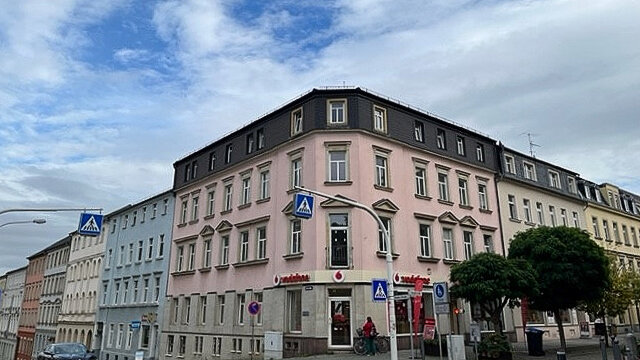 Wohnung zur Miete 305 € 3 Zimmer 59,3 m²<br/>Wohnfläche 2.<br/>Geschoss Hauptstraße 84 Innenstadt Riesa 01587