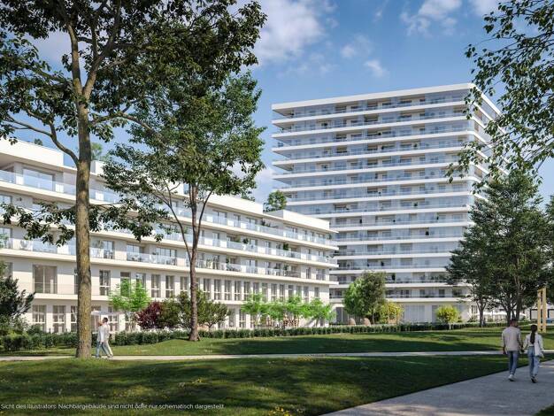 Wohnung zum Kauf - Erstbezug provisionsfrei 310.675 € 3 Zimmer 72,3 m² 1. Geschoss Franz-Heubl-Straße 1 Ramersdorf-Perlach München 81735
