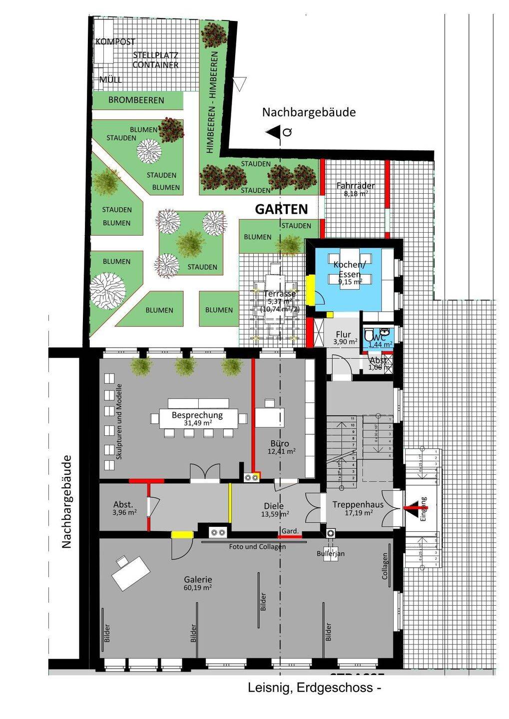 Immobilie in Leisnig - Denkmalgerecht modernisiertes Wohn-/Geschäftshaus im Stadtzentrum und mit Blick über Leisnig - Bild 4