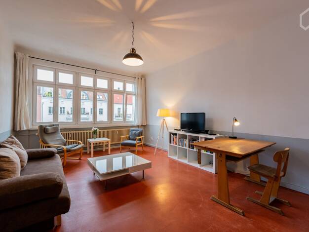 Wohnung zur Miete Wohnen auf Zeit 2.200 € 2 Zimmer 82 m² frei ab sofort Friedrichshain Berlin 10247