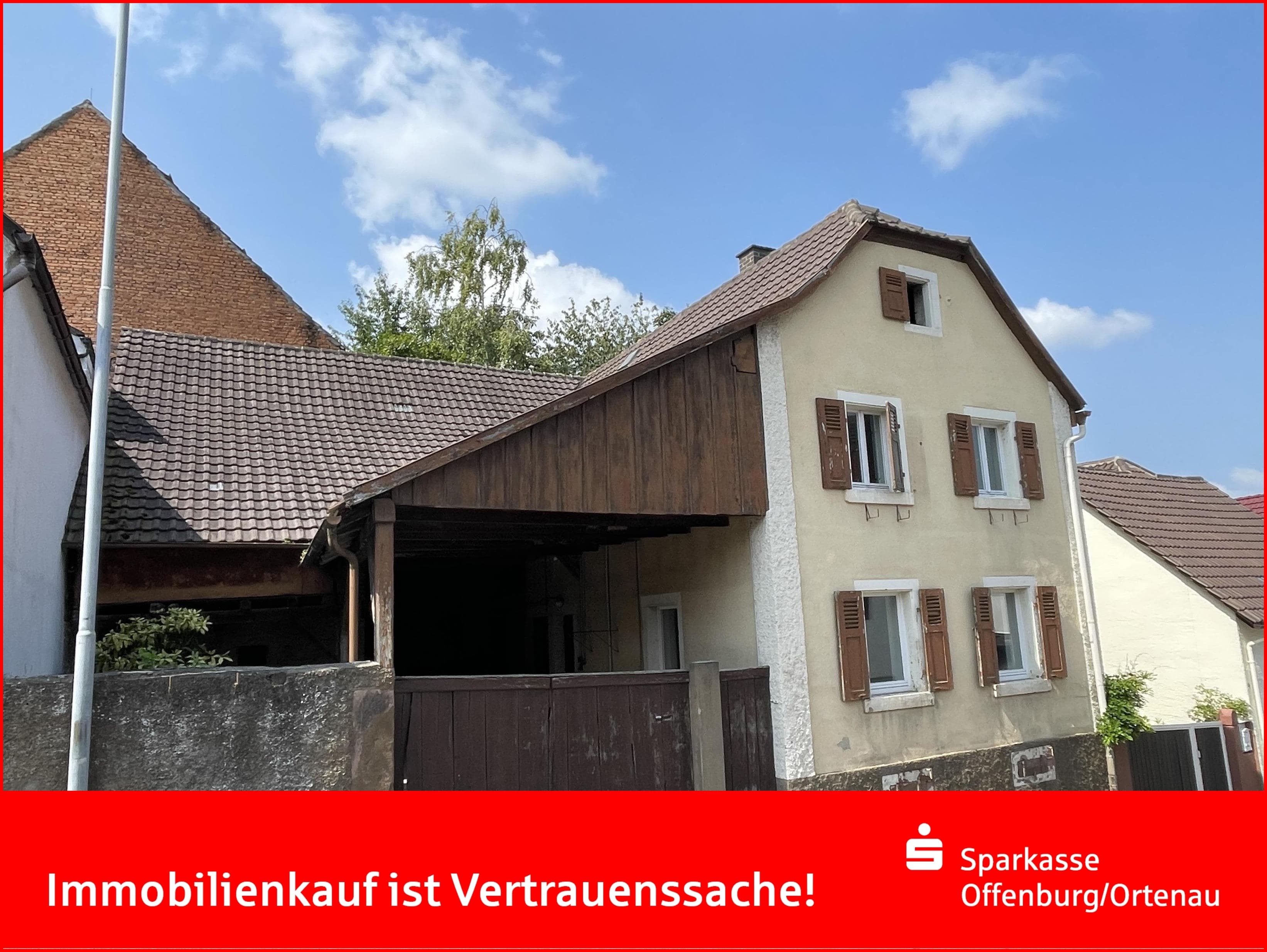 Einfamilienhaus zum Kauf 160.000 € 4 Zimmer 111 m²<br/>Wohnfläche 227 m²<br/>Grundstück Mahlberg Mahlberg 77972