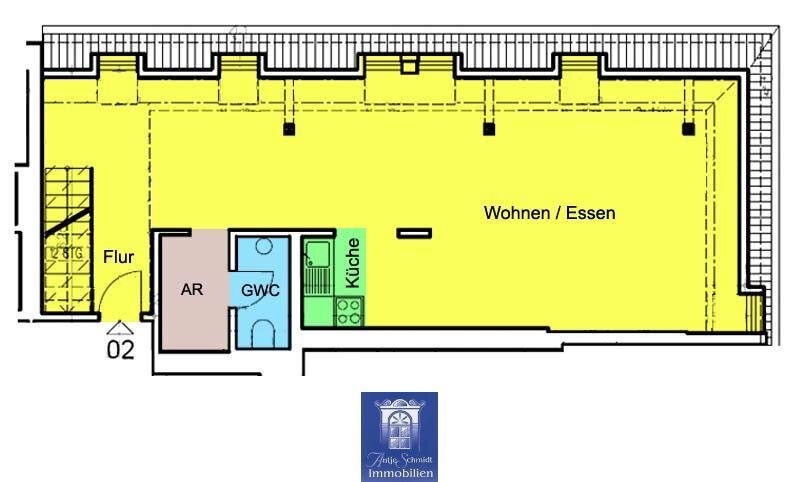 Wohnung zur Miete 953 € 2 Zimmer 79,4 m²<br/>Wohnfläche Innere Neustadt (Königstr.) Dresden 01097