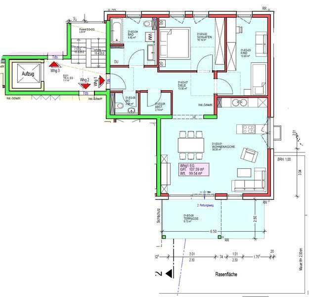 Wohnung zur Miete 700 € 3,5 Zimmer 99,5 m²<br/>Wohnfläche ab sofort<br/>Verfügbarkeit Breslauer Straße 49 Nagold Nagold 72202