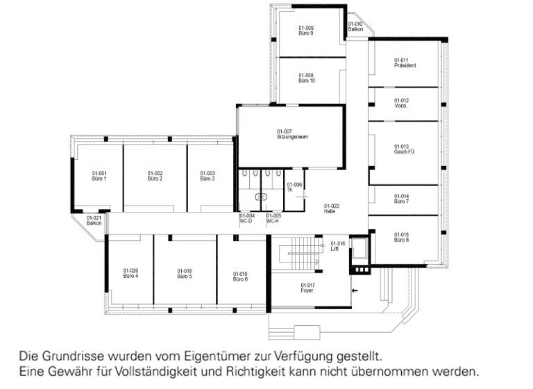 Büro zur Miete provisionsfrei 8,50 € 409 m² Bürofläche Mehlem Bonn 53179