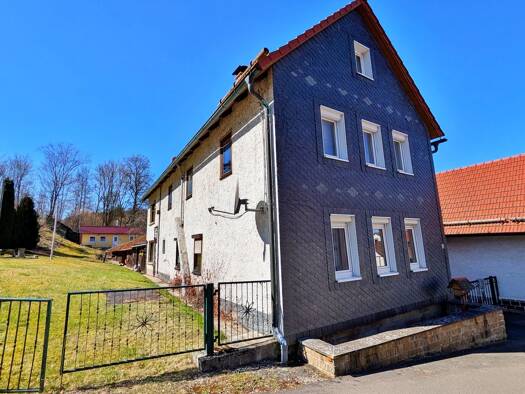 Einfamilienhaus zum Kauf 63.000 € 10 Zimmer 170 m² 774 m² Grundstück Reurieth Reurieth 98646