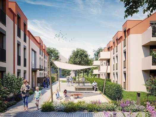 Wohnung zum Kauf - Neubau provisionsfrei 440.000 € 4 Zimmer 85,6 m² 2. Geschoss frei ab sofort Vitruviusweg 4, 6 Wyhlen Grenzach-Wyhlen 79639