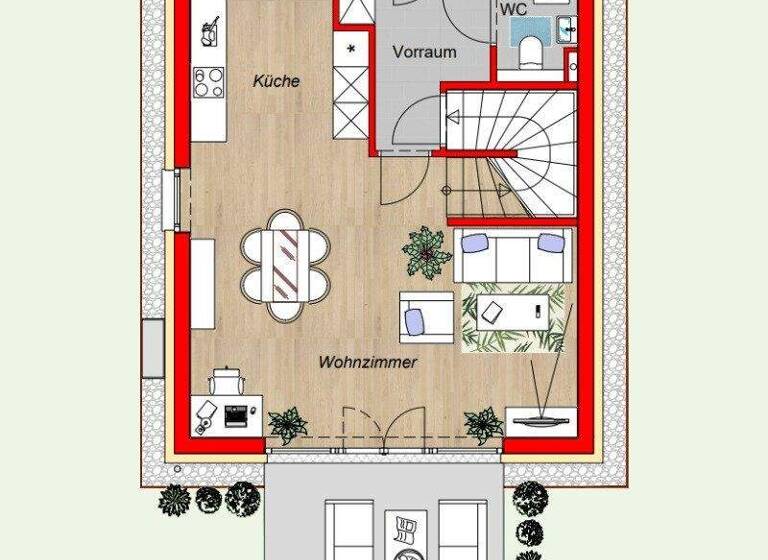 Doppelhaushälfte zum Kauf - Erstbezug 569.900 € 4 Zimmer 96 m² 192 m² Grundstück Kottingbrunner Straße Bad Vöslau 2540