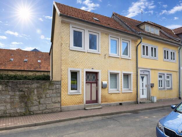 Reihenmittelhaus zum Kauf provisionsfrei 49.490 € 7 Zimmer 95 m² 86 m² Grundstück Schlotheim Nottertal-Heilinger Höhen 99994