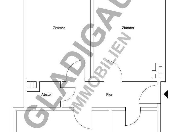 Wohnung zum Kauf 399.000 € 2 Zimmer 63 m² 2. Geschoss Barmbek-Süd Hamburg 22081