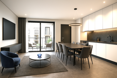 Wohnung zum Kauf - Erstbezug provisionsfrei 360.000 € 2 Zimmer 58,7 m² 2. Geschoss Westerbachstraße 286 Sossenheim Frankfurt am Main 65936