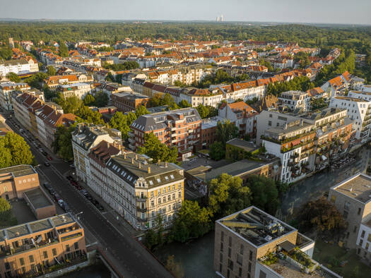 Wohnung zum Kauf - Erstbezug provisionsfrei 252.000 € 2 Zimmer 47,6 m² 1. Geschoss Schleußig Südwest 04229