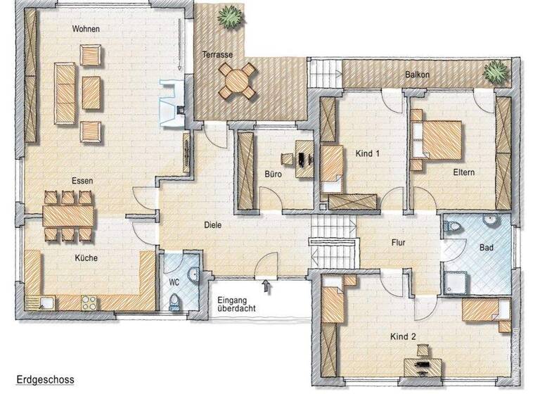 Einfamilienhaus zum Kauf 329.000 € 5 Zimmer 174 m² 1.716 m² Grundstück Neuland Barßel 26676
