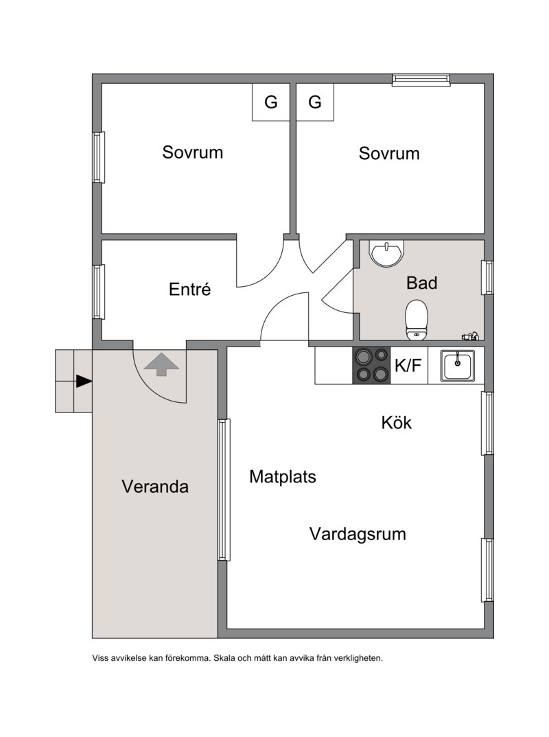 Einfamilienhaus zum Kauf 52.000 € 3 Zimmer 50 m²<br/>Wohnfläche 430 m²<br/>Grundstück Vägsjöfors