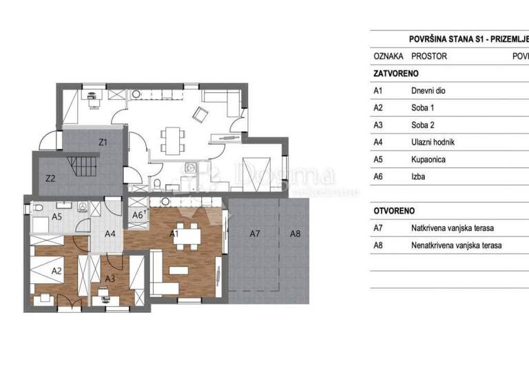 Wohnung zum Kauf 265.302 € 3 Zimmer 75 m² Sibenik