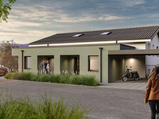 Doppelhaushälfte zur Miete - Erstbezug 1.856 € 4 Zimmer 131 m² 336,4 m² Grundstück Weingartenweg Hof am Leithaberge 2451