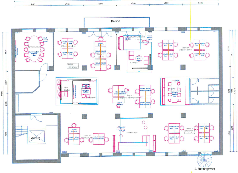 Büro zur Miete provisionsfrei 7.637 € 512,6 m² Bürofläche Alter Teichweg 25a Barmbek-Süd Hamburg 22081