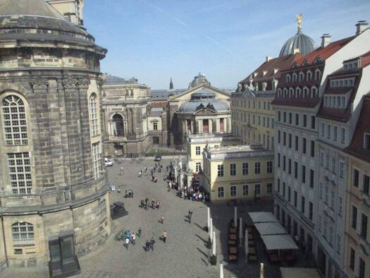 Wohnung zur Miete 1.200 € 2 Zimmer 86,3 m² 4. Geschoss frei ab sofort An der Frauenkirche 16/17 Innere Altstadt Dresden 01067