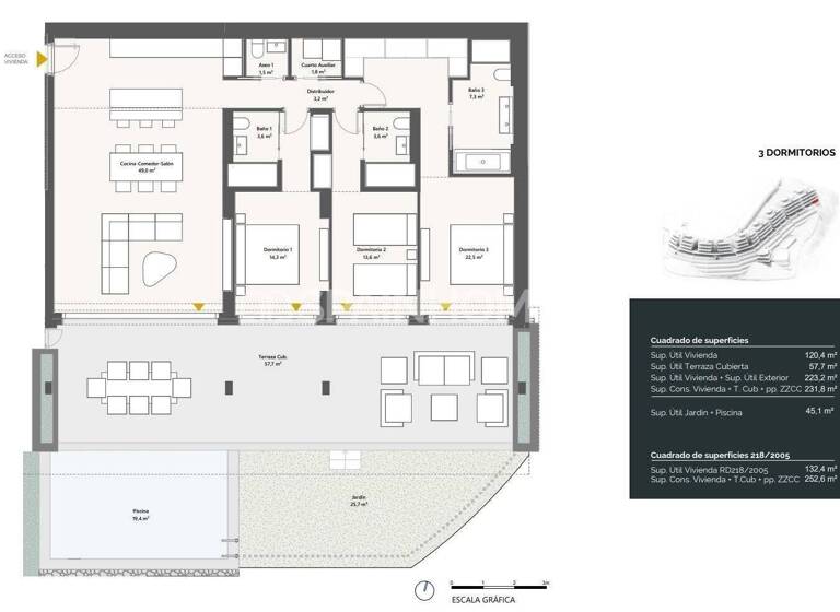 Penthouse zum Kauf 2.300.000 € 4 Zimmer 314 m² EG Málaga 29678