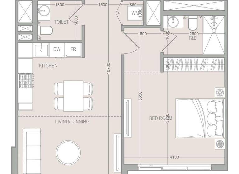 Wohnung zum Kauf provisionsfrei 470.054 € 2 Zimmer 71,5 m² Dubai 00000