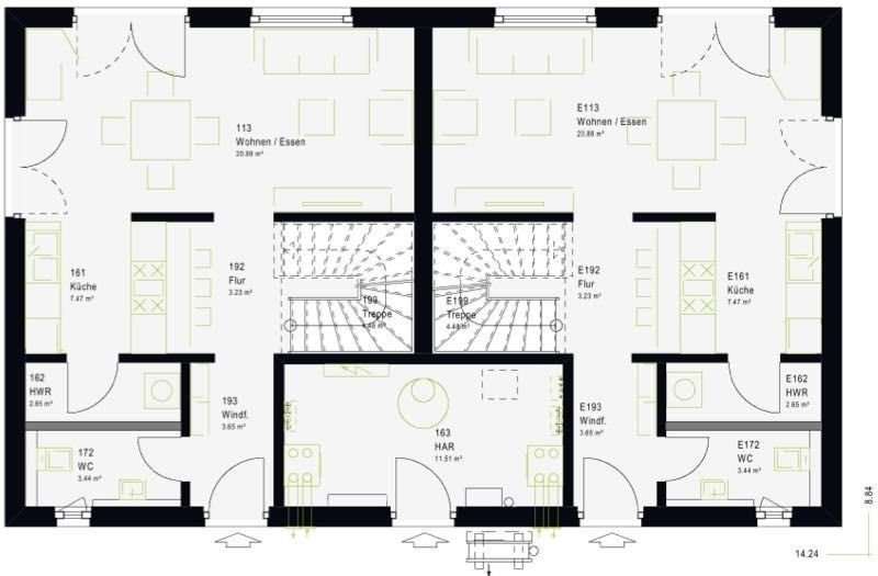 Mehrfamilienhaus zum Kauf 693.032 € 6 Zimmer 205 m²<br/>Wohnfläche 590 m²<br/>Grundstück Wehr Wehr 79664