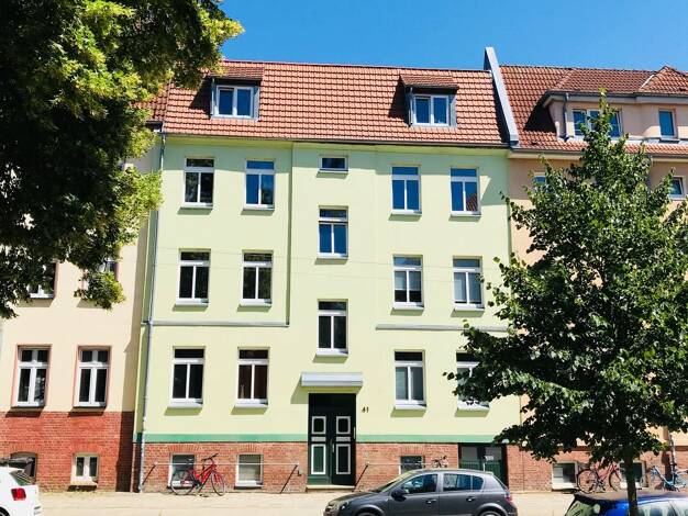 Wohnung zur Miete 550 € 2 Zimmer 45 m² 2. Geschoss Fleischervorstadt Greifswald 17489