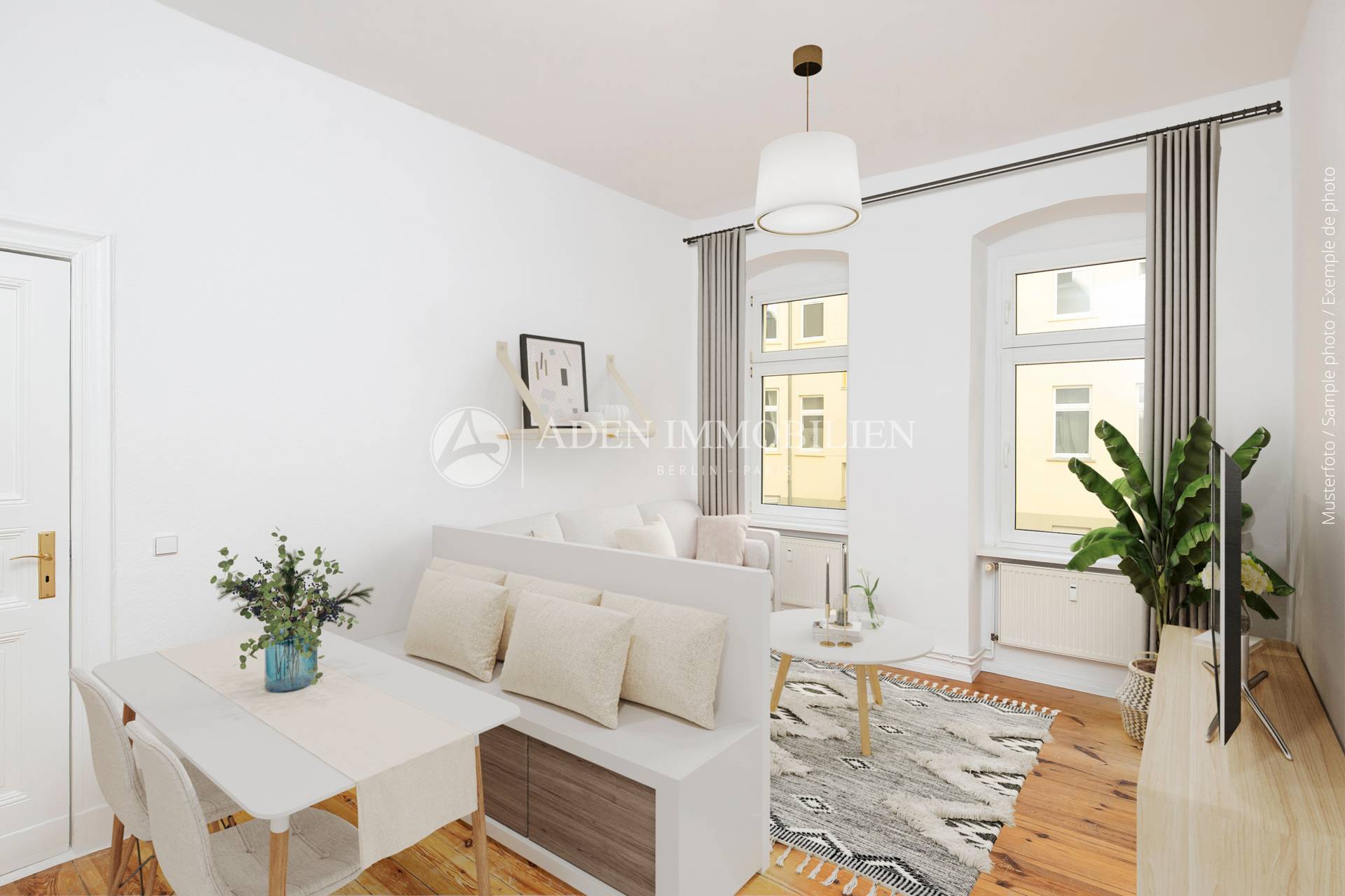 Wohnung zum Kauf 365.000 € 2 Zimmer 62,4 m²<br/>Wohnfläche 1.<br/>Geschoss Bossestr. 9 Friedrichshain Berlin 10245